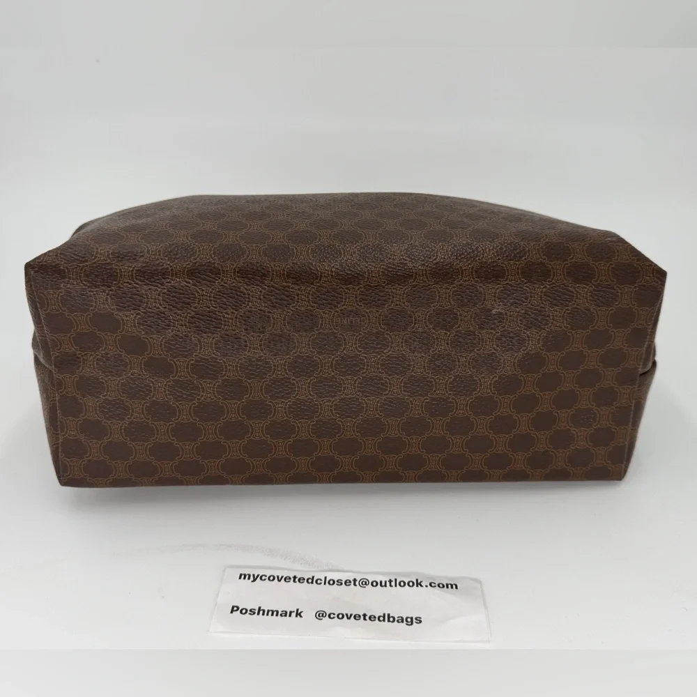 Celine Toiletry Pouch in Macadam Print  in Great Condition - Picture 7 of 16
